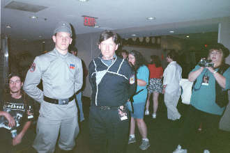 Sheridan with Imperial officer from Star Wars