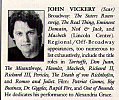 John's profile from the stagebill